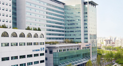 서울아산병원 전경사진 입니다.