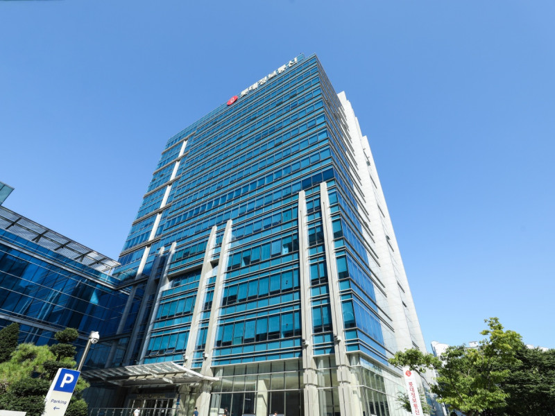 An image of Lotte Data Communication's building
