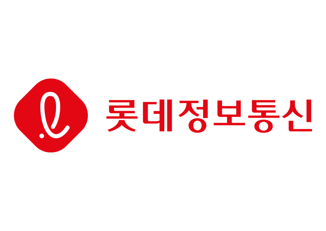 This is the image of the logo of Lotte Data Communication.